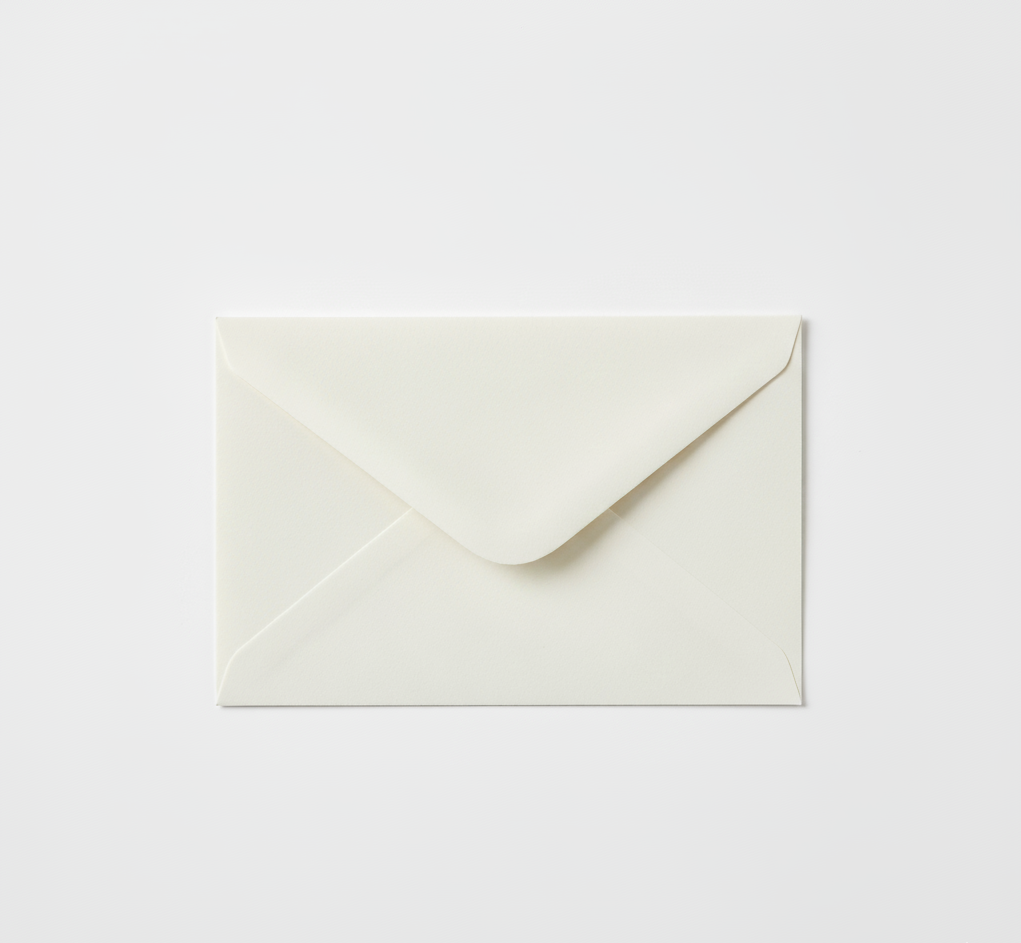 Clean single envelope symbolizing a tidy inbox
